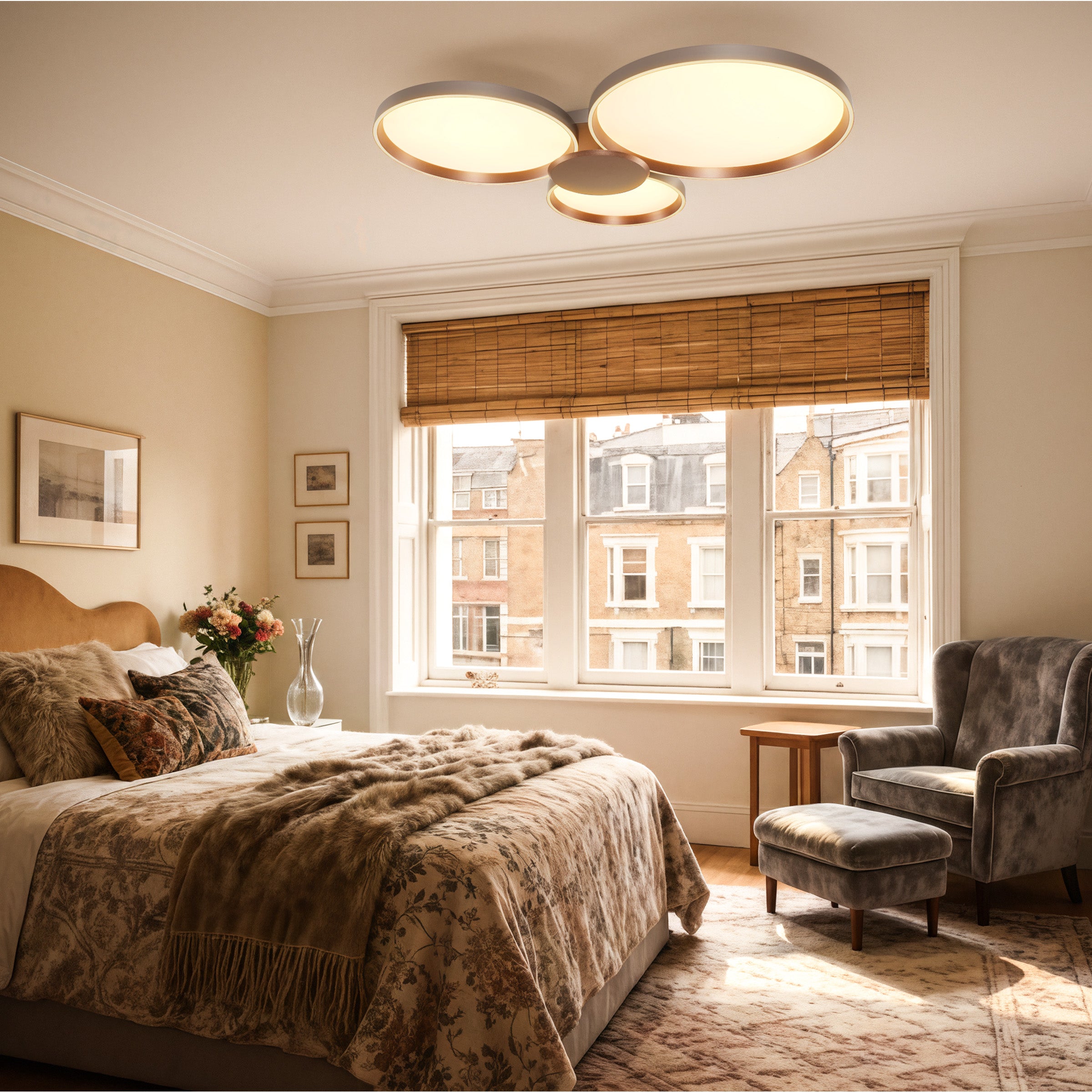 Minimalist LED Ceiling Light for Living Room and Bedroom