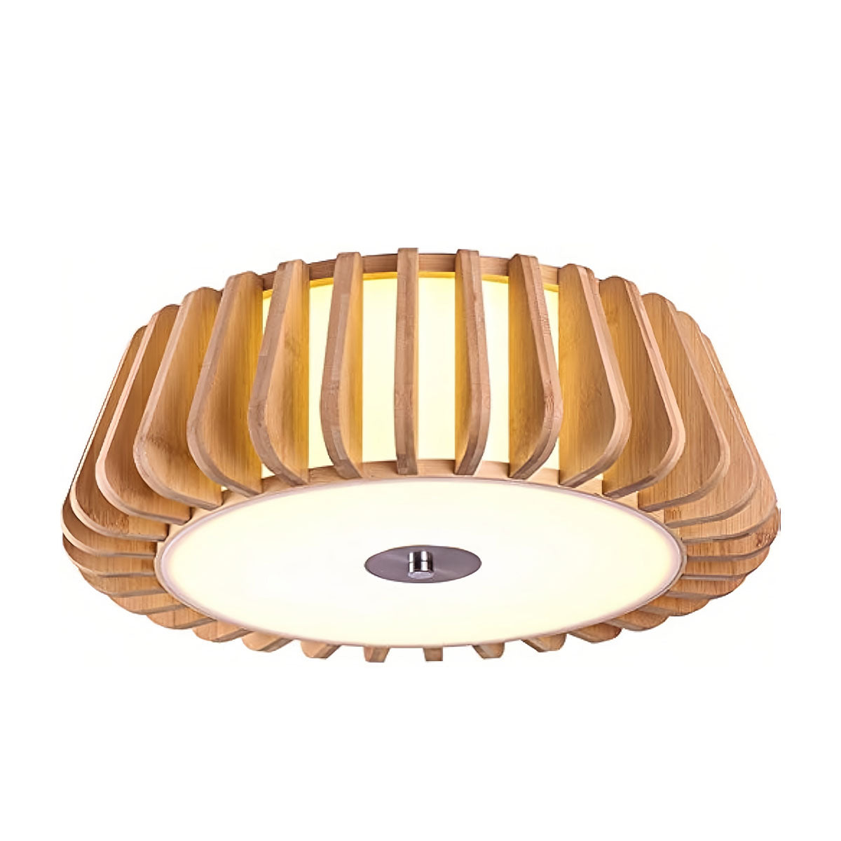 Modern Minimalist Wooden Art Ceiling Light