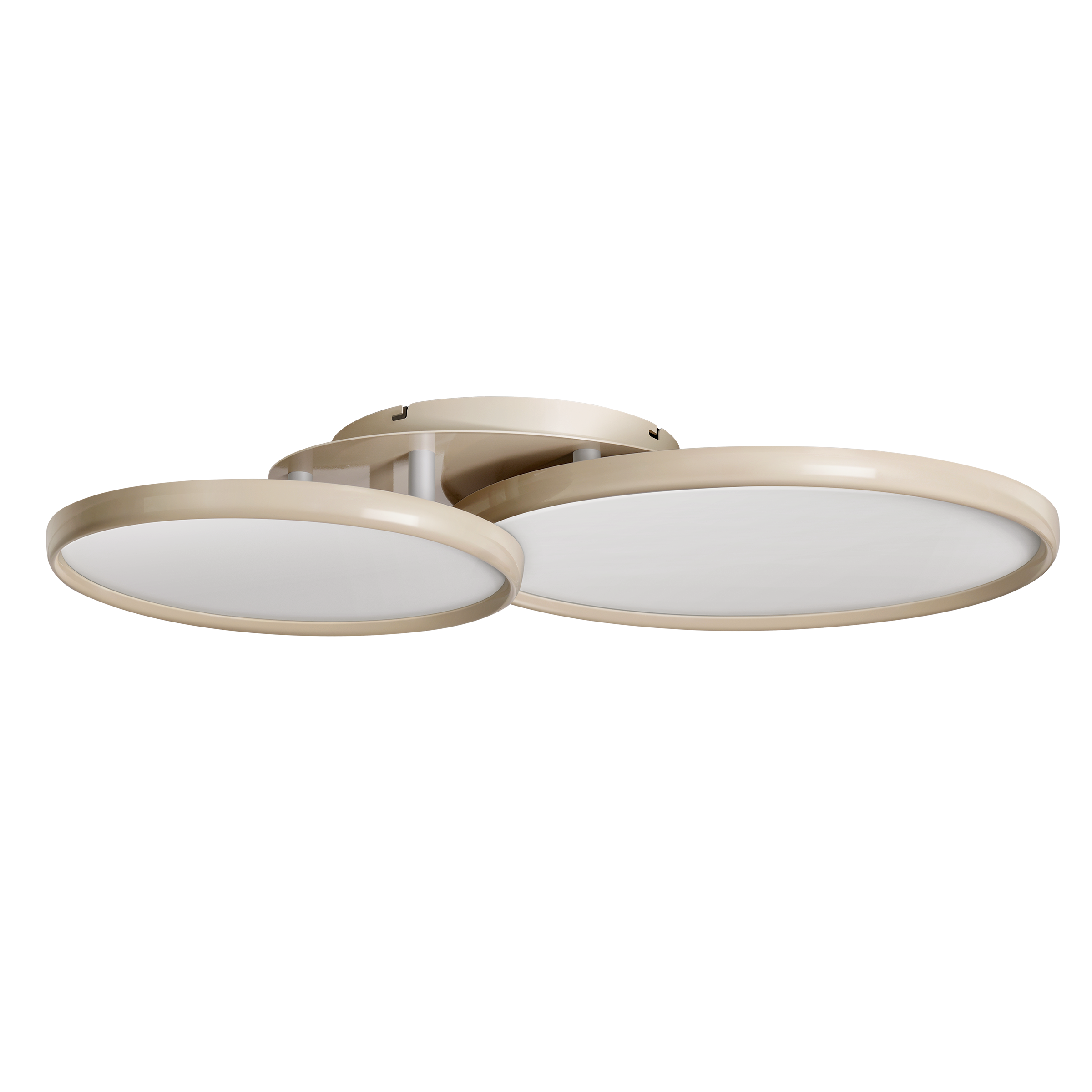 Full Spectrum Dimmable Ivory White Aluminum Round LED Ceiling Light