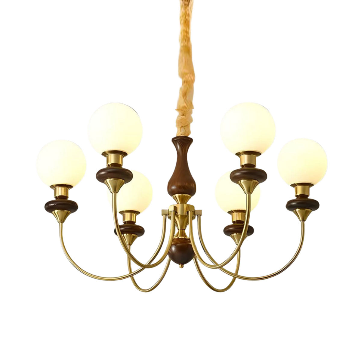 French Retro Enchantment Vintage Magic Bean Ceiling Light