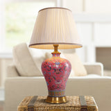 Handcrafted Enamel Ceramic Table Lamps for Living Room Lighting