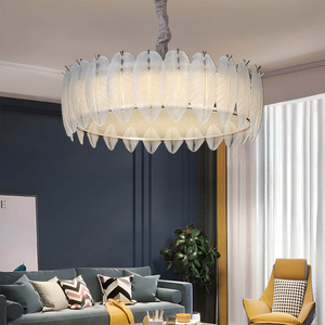 modern glass pendant light