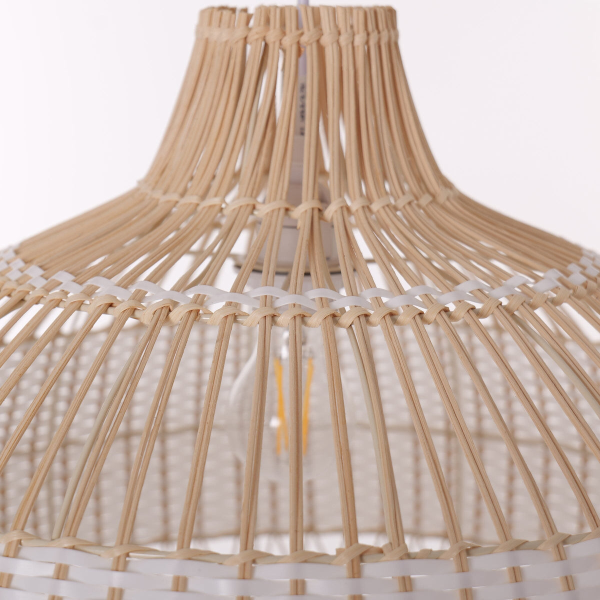 Cella-Lightsin Handwoven Rattan Pendant Light for Kitchen and Boho-Style Interiors Lightsin UK 