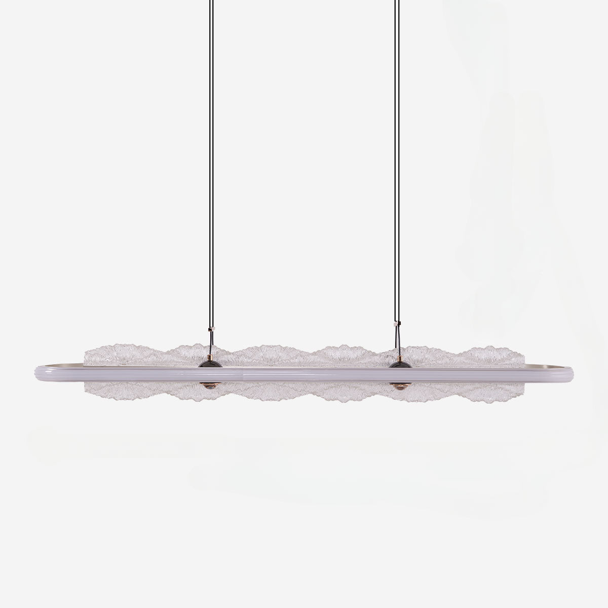 Sleek Aluminum and Acrylic Pendant Light for Dinning Area