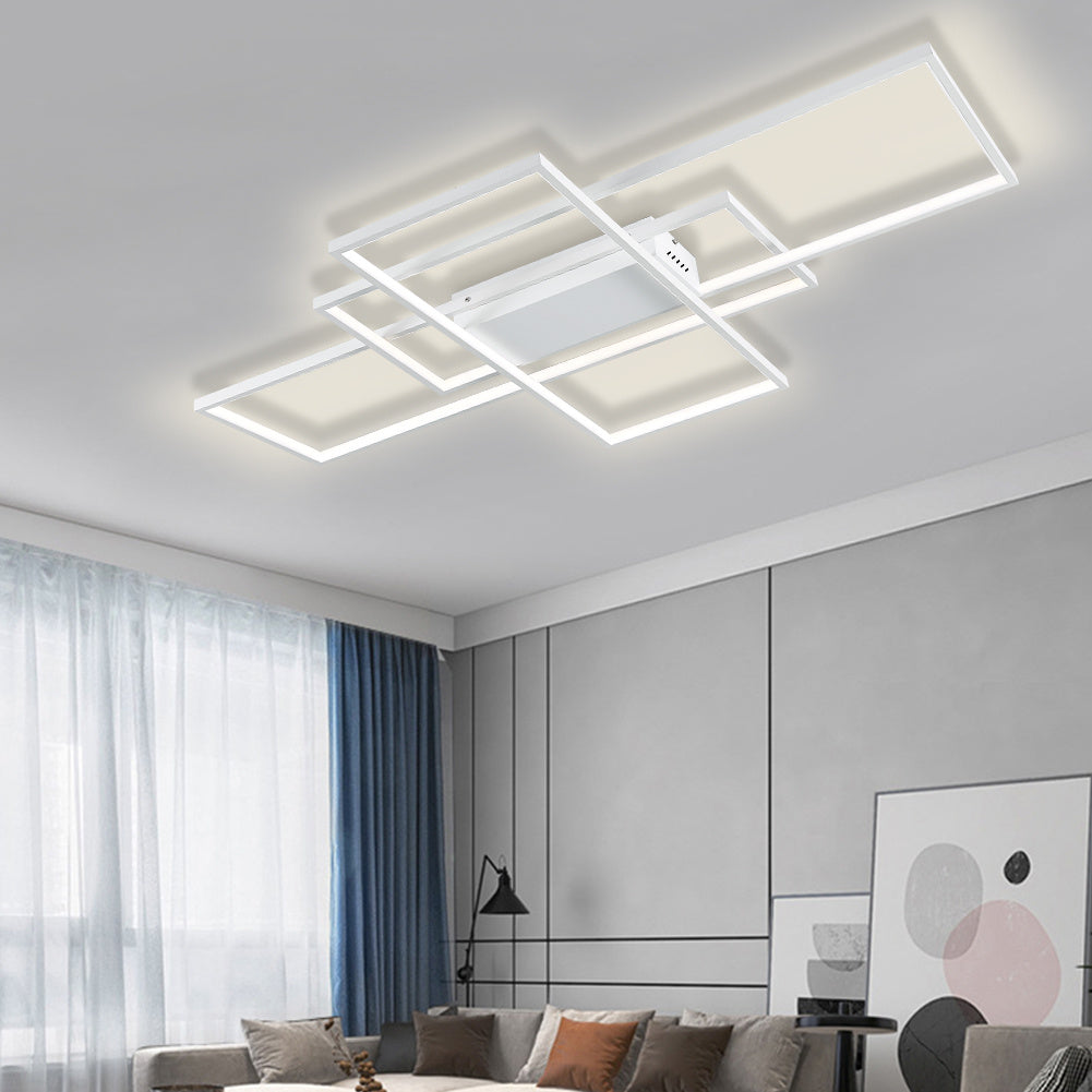 Neutral Style Rectangular LED Ceiling Lights