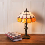 Tiffany Table Lamp | Handcrafted Stained Glass Block Series