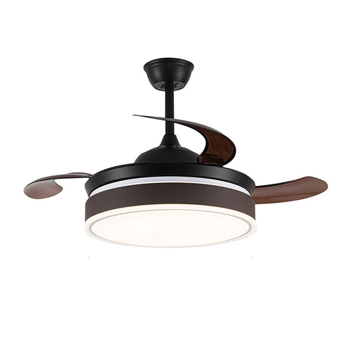 Modern Ceiling Fan with Light and Remote Control