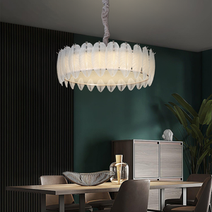 modern glass pendant light