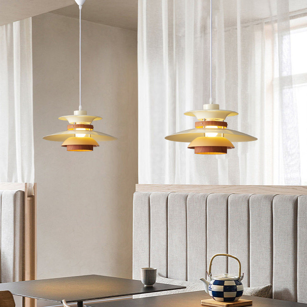 Designer Vintage Metal UFO Shape Dining Pendant Light