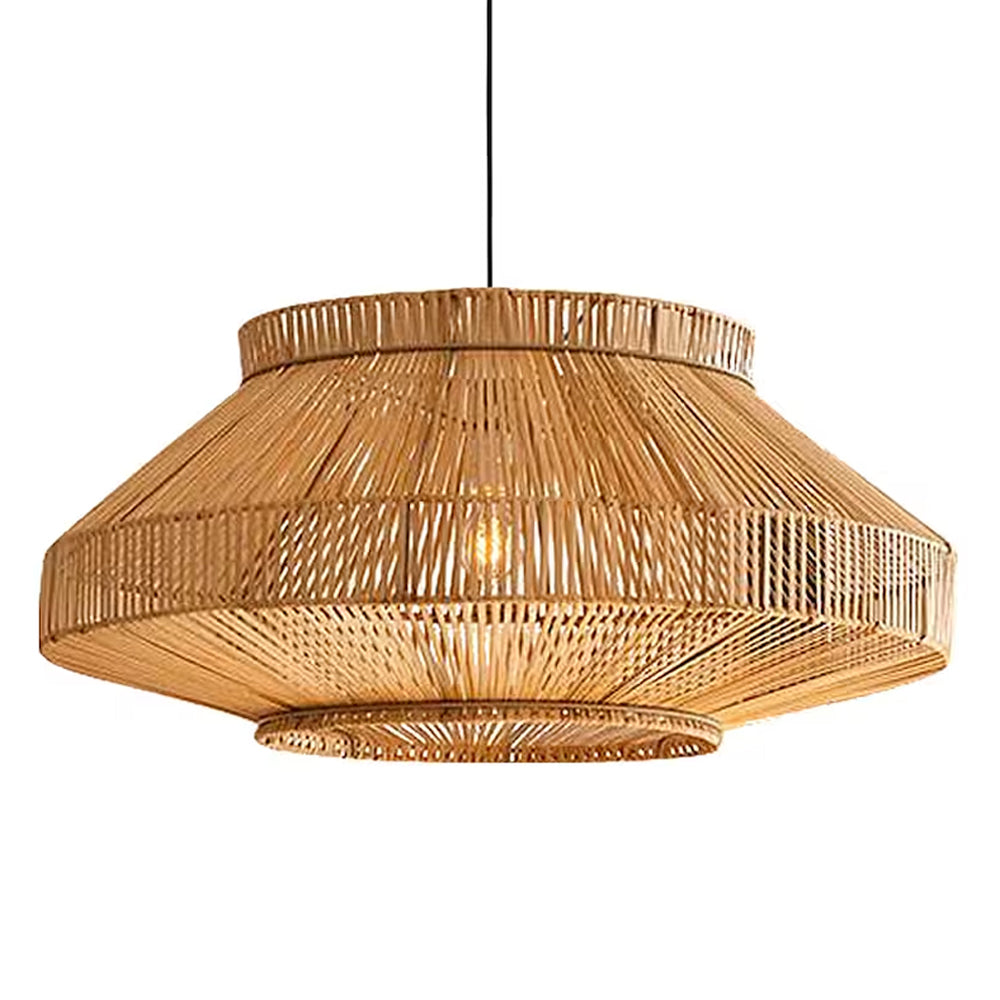 Handcraft Bamboo 60cm Diameter Pendant Light