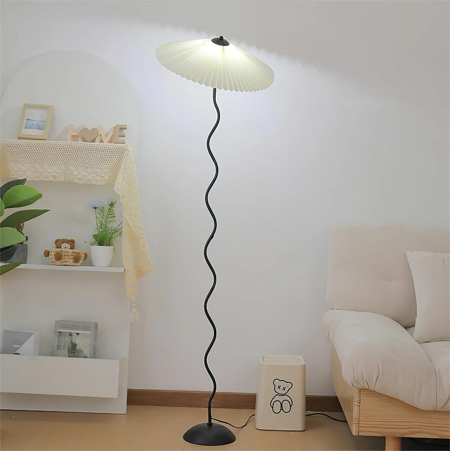 LED Modern Simple Squiggle Floor Lamp