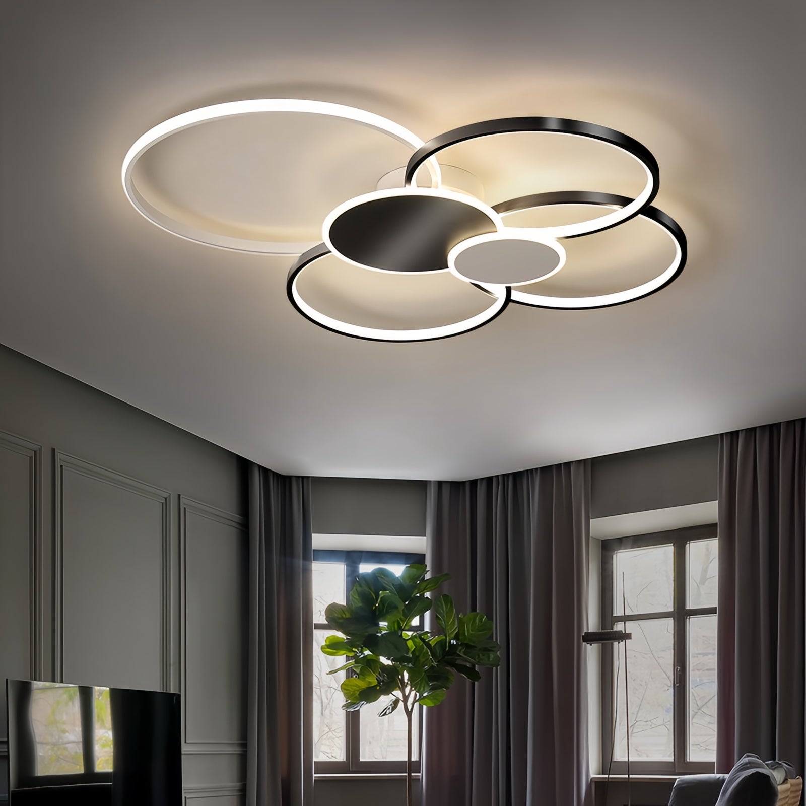 round led ceiling light