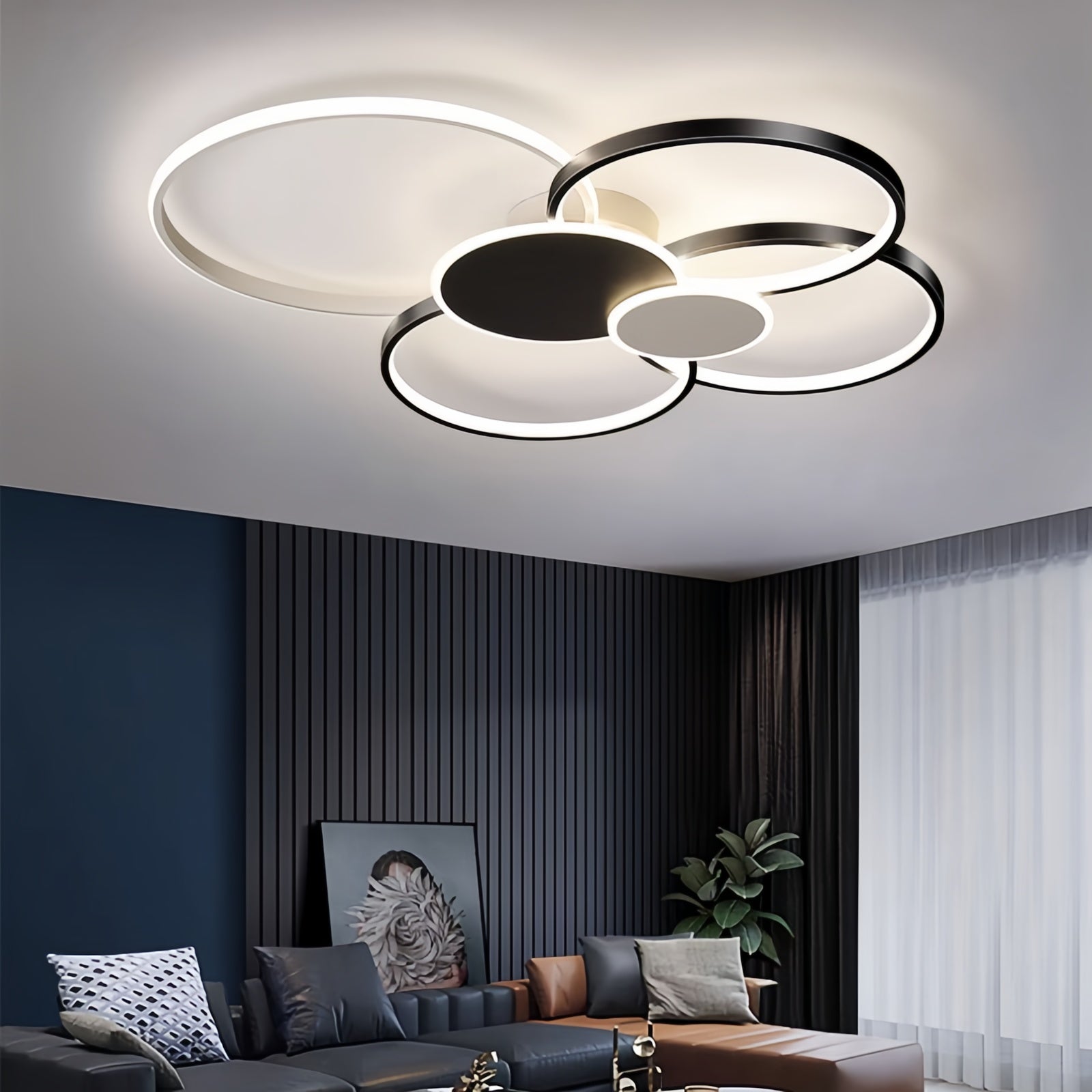 round led ceiling light