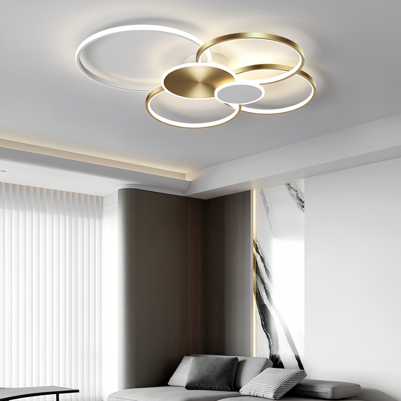 round led ceiling light