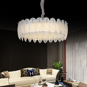 modern glass pendant light