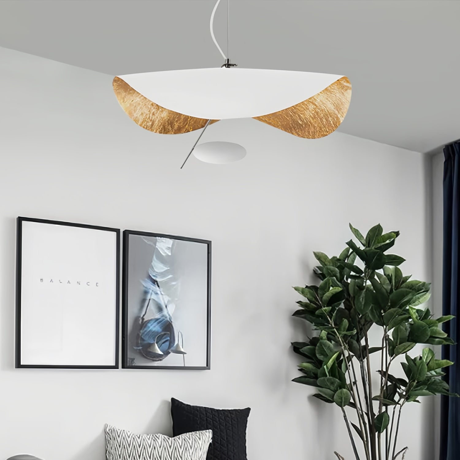 Creative Flying Saucer Art Ceiling Lamp Modern Pendant Lighting Fixture