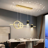 Modern Simple Luxury Starry Sky Pendant Lights for Kitchen Island