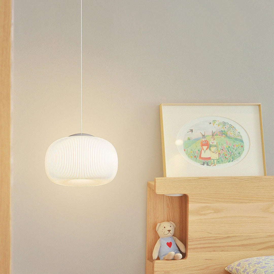 Nordic Minimalist Creative Pumpkin Pendant Light