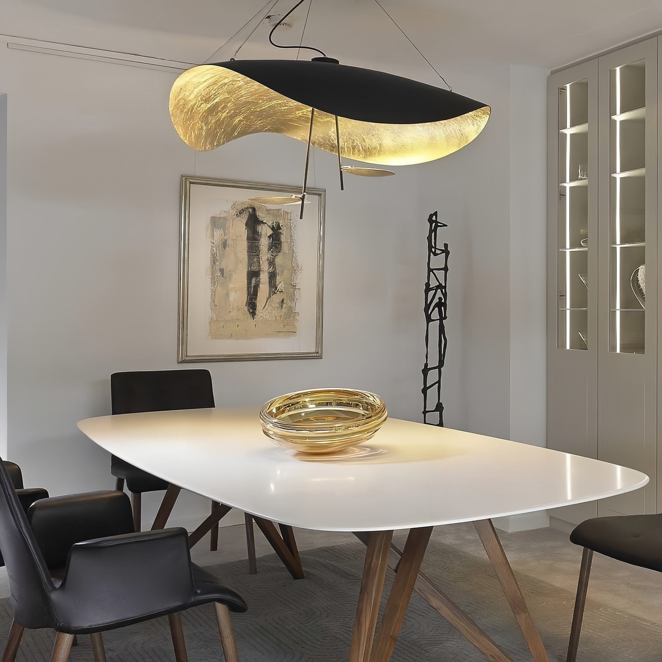 Creative Flying Saucer Art Ceiling Lamp Modern Pendant Lighting Fixture