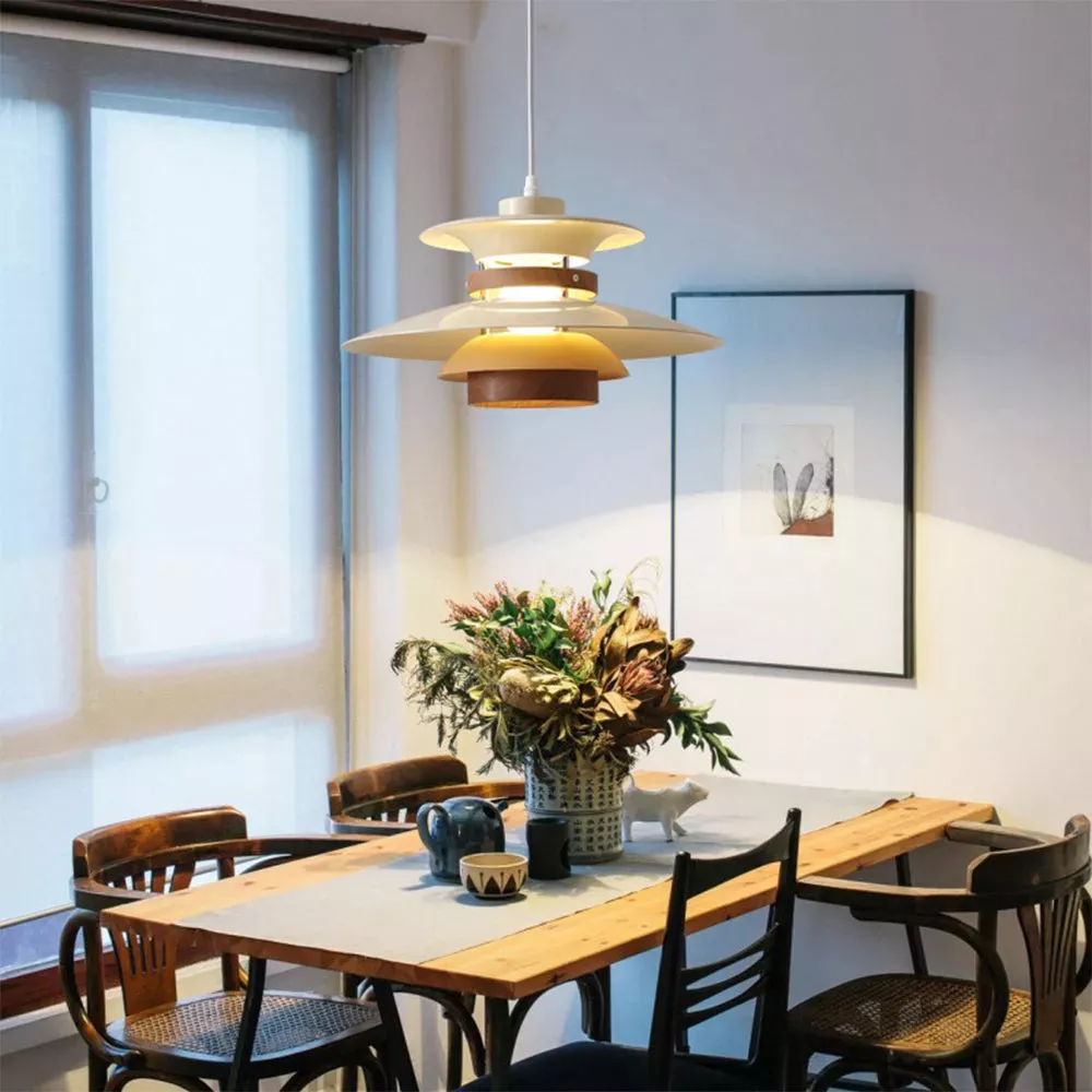 Designer Vintage Metal UFO Shape Dining Pendant Light