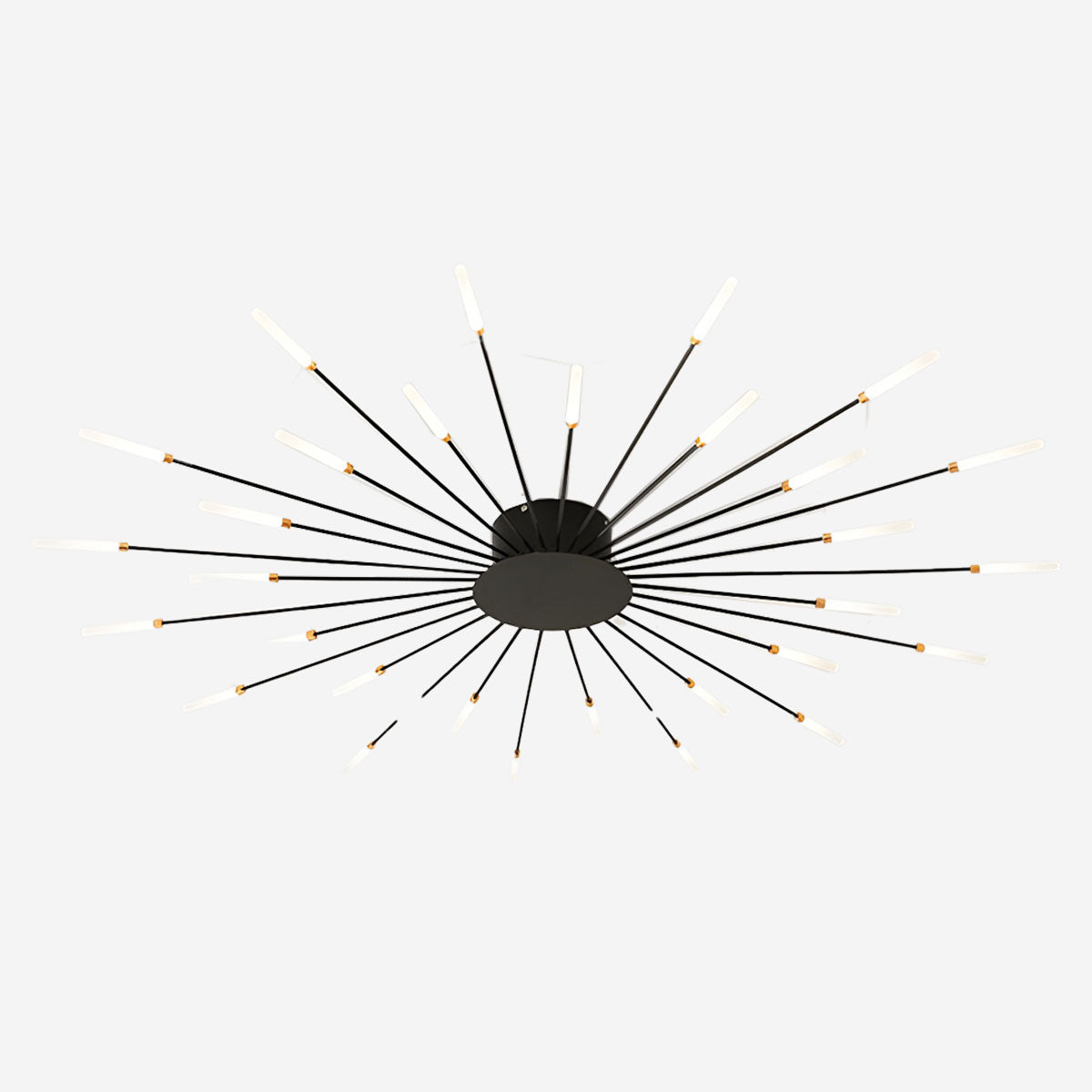 Modern Creativity LED Semi Flush Mount Metal Ceiling Light