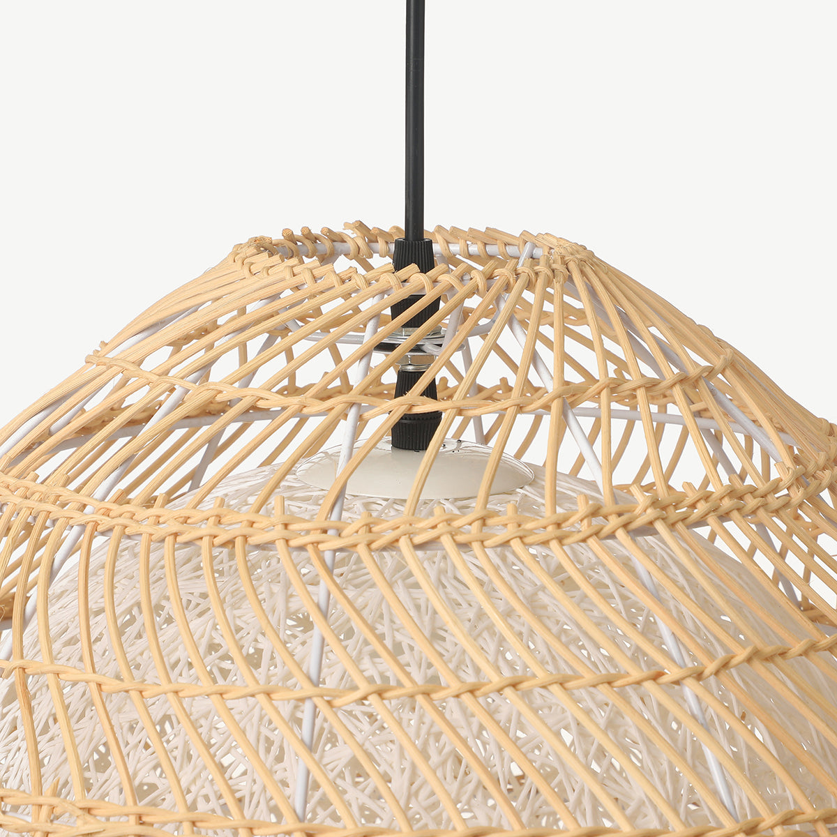 Rattan Art Pendant Light Hanging Decor Rustic Style(Version A)