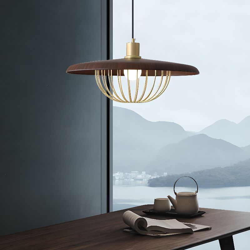 Vintage Minimalist Creative Art Umbrella Pendant Light