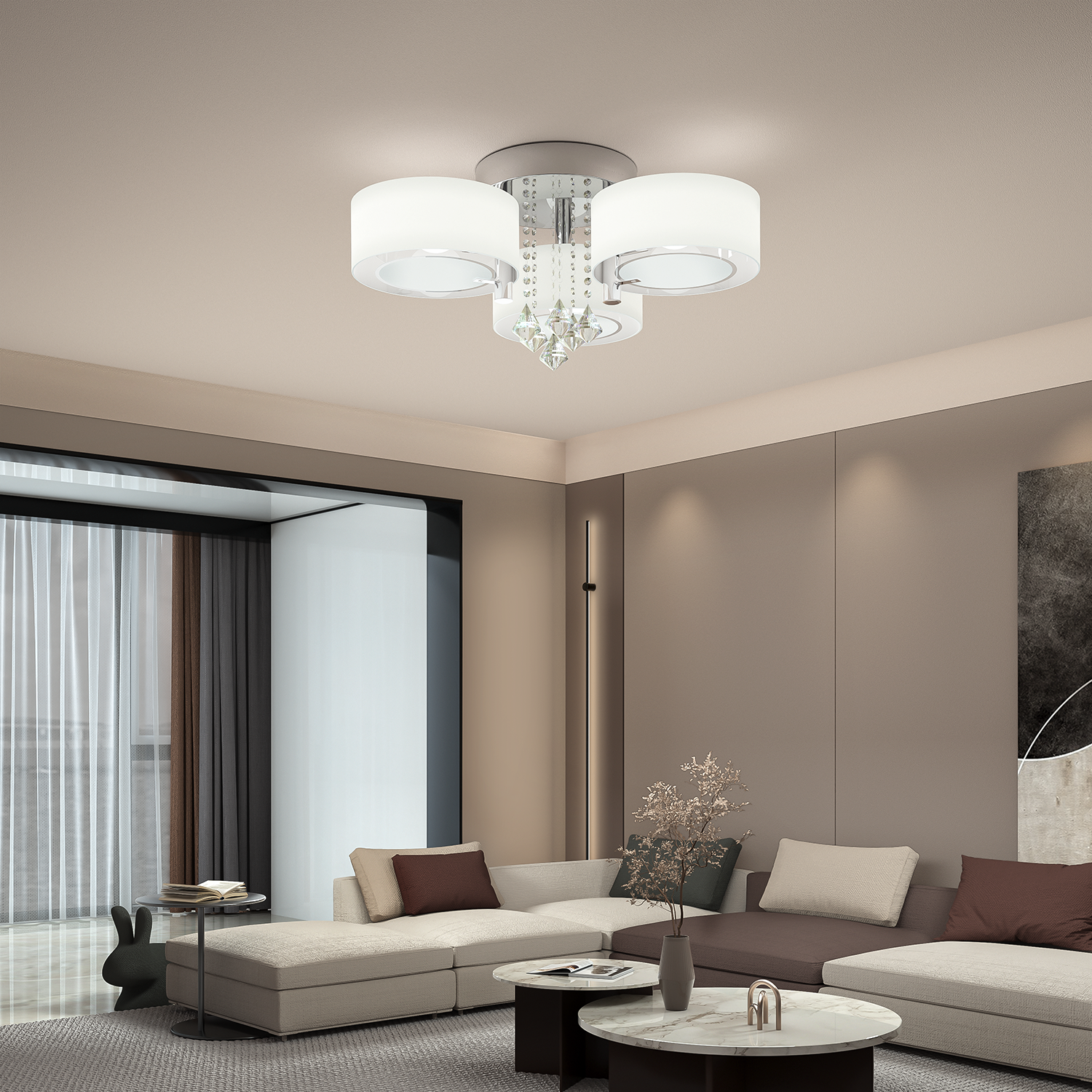 Round Ceiling Light