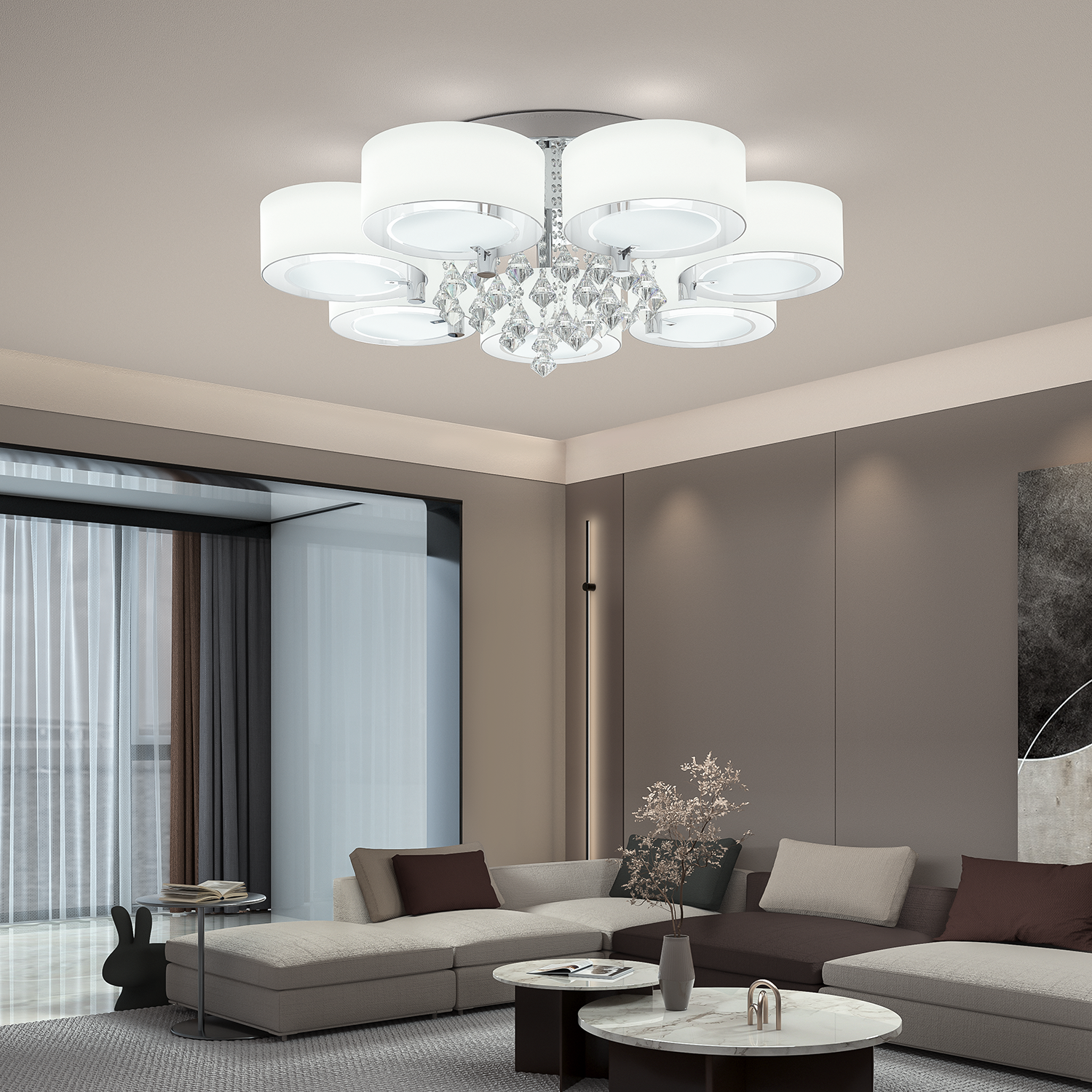 Round Ceiling Light