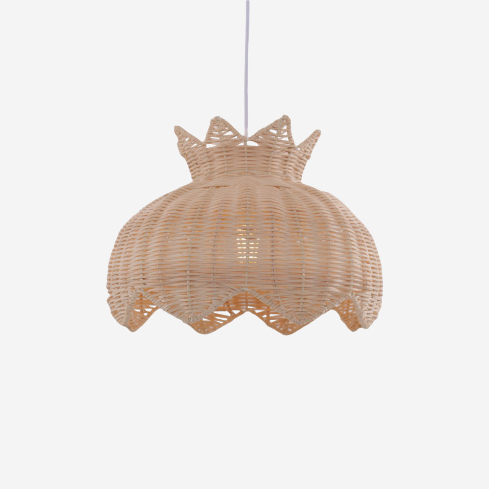Handwoven Paper Rope Pendant Light for a Natural & Cozy Ambiance