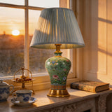 Handcrafted Enamel Ceramic Table Lamps for Living Room Lighting