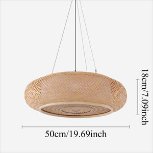 bamboo pendant light