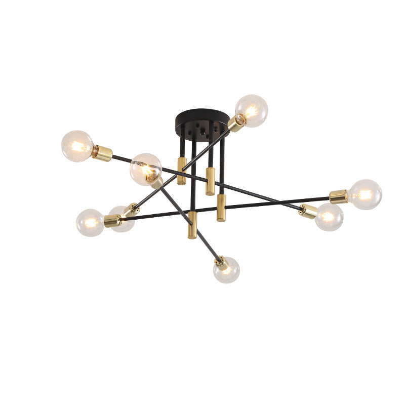 Modern Chic Sputnik Semi Flush Ceiling Light Series