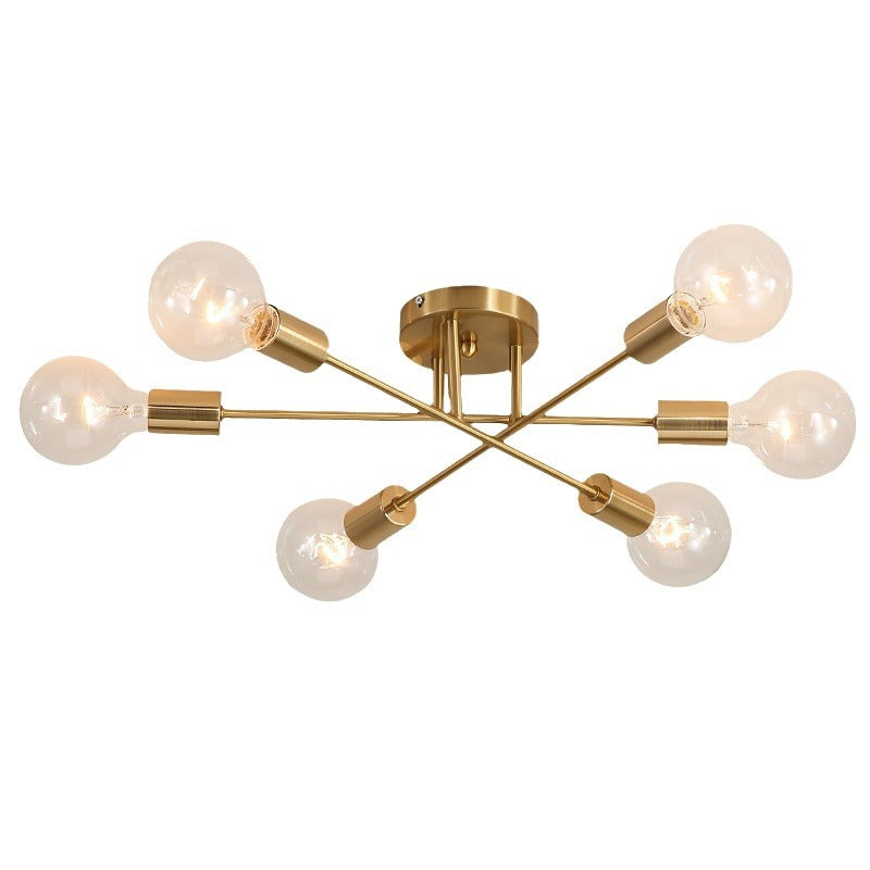 Modern Chic Sputnik Semi Flush Ceiling Light Series