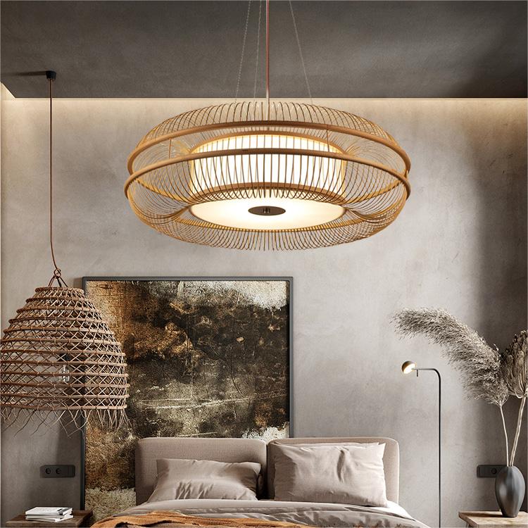 bamboo pendant light