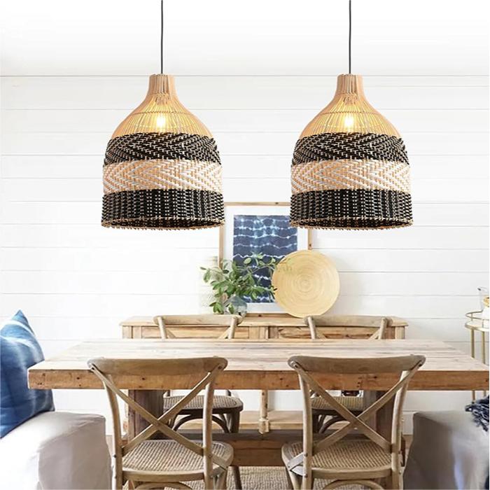 Creative High-Quality Handcrafted Rattan Pendant Light