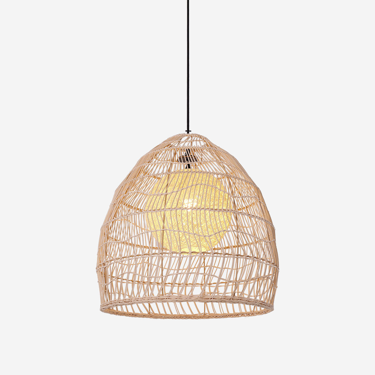 Rattan Art Pendant Light Hanging Decor Rustic Style(Version A)