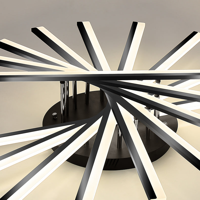 Modern Minimalist Artistic Linear Creative Ceiling Light