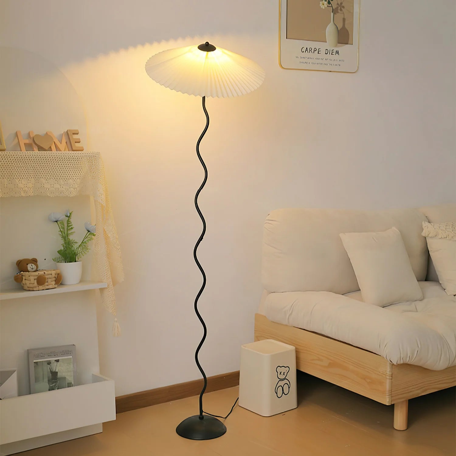 LED Modern Simple Squiggle Floor Lamp