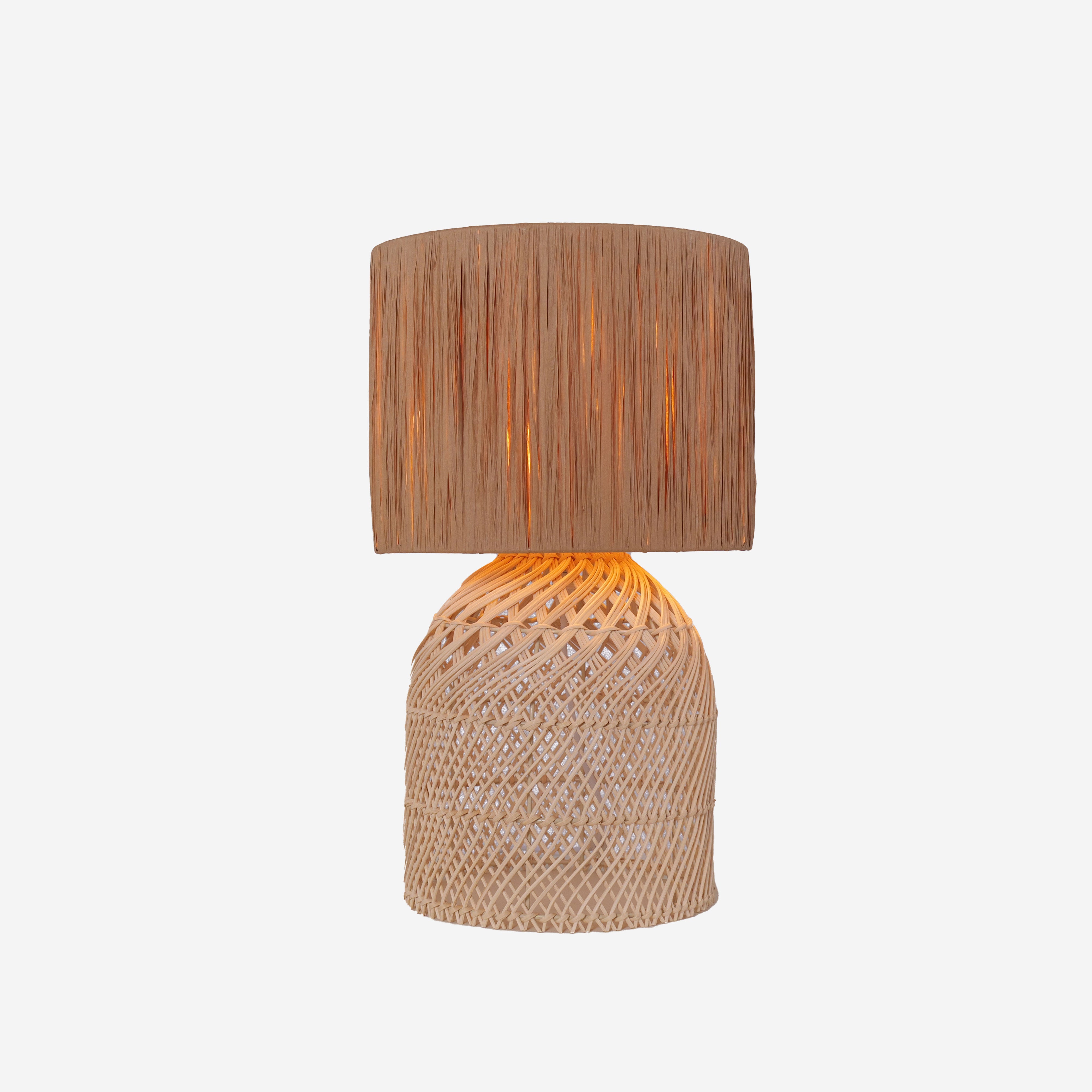 Scandinavian Twin Shape Bedside Lamp