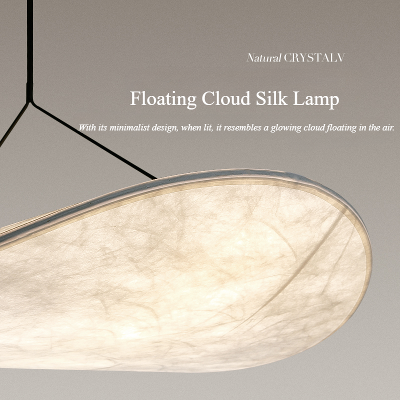 Elegant Silk Cloud Pendant Light for Modern Spaces