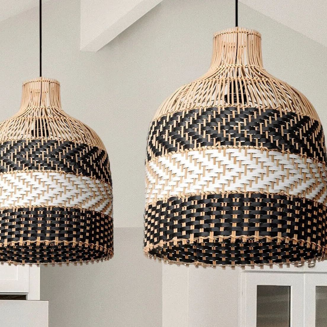 Creative High-Quality Handcrafted Rattan Pendant Light