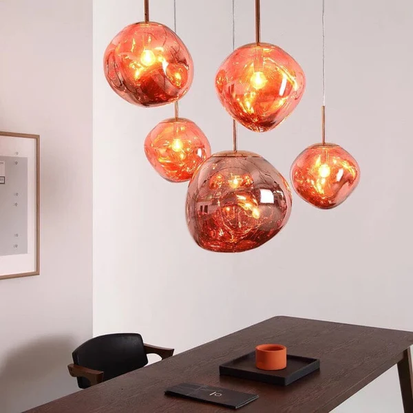 Lava Flow Decor Creative Personalized LED Pendant Light