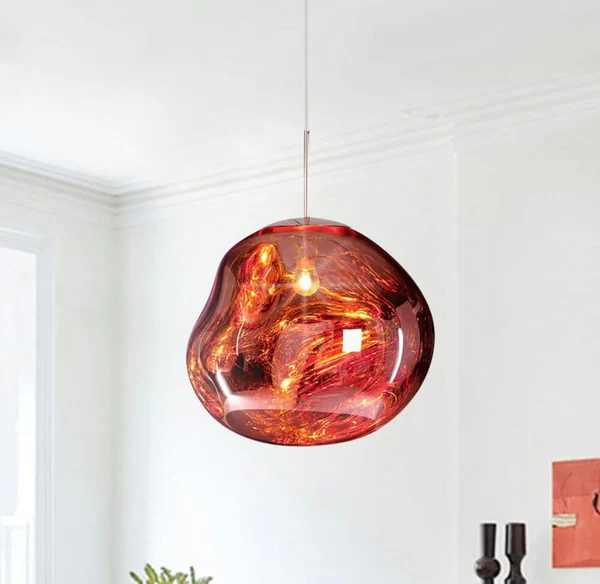 Lava Flow Decor Creative Personalized LED Pendant Light