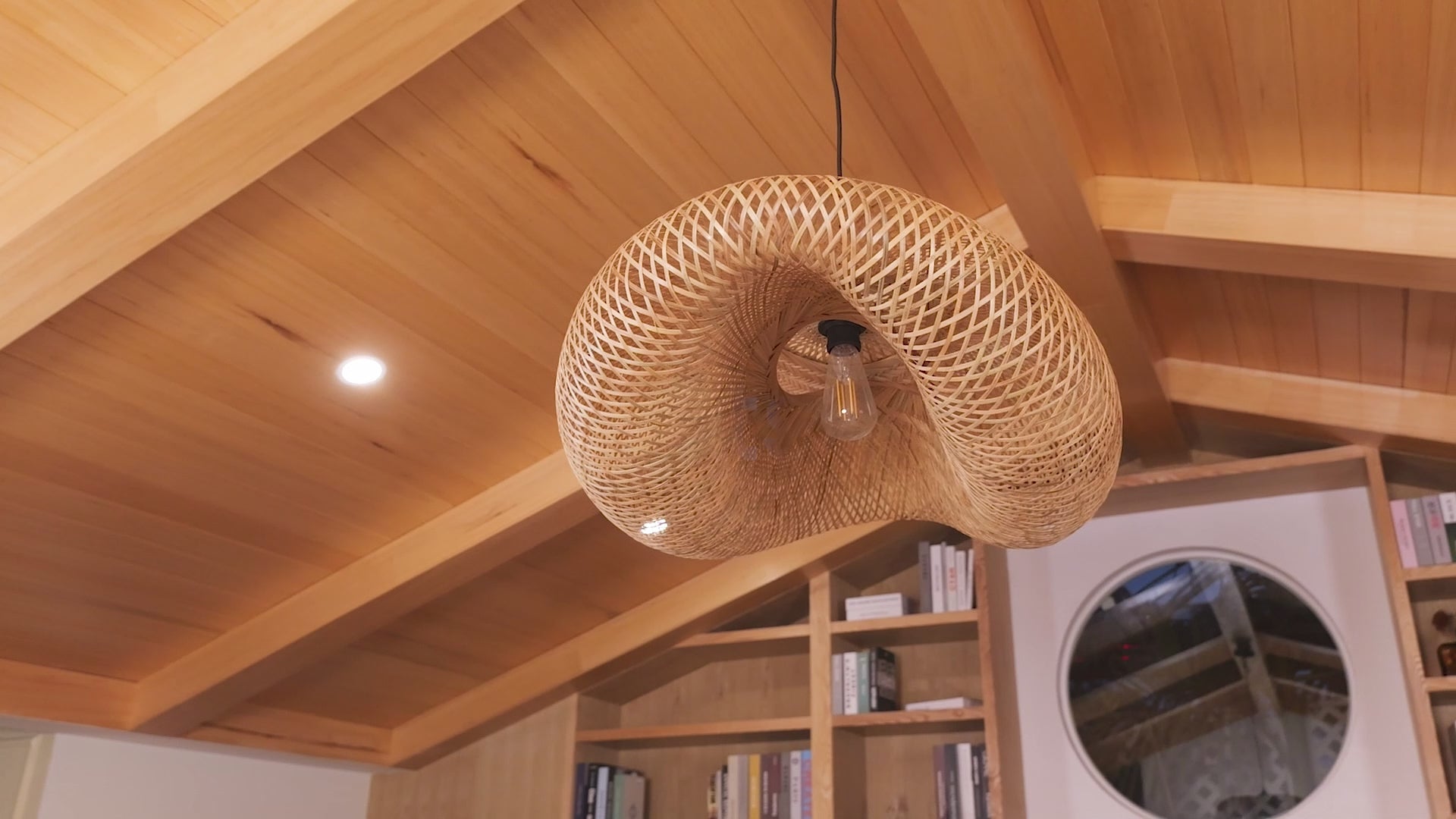 bamboo pendant light