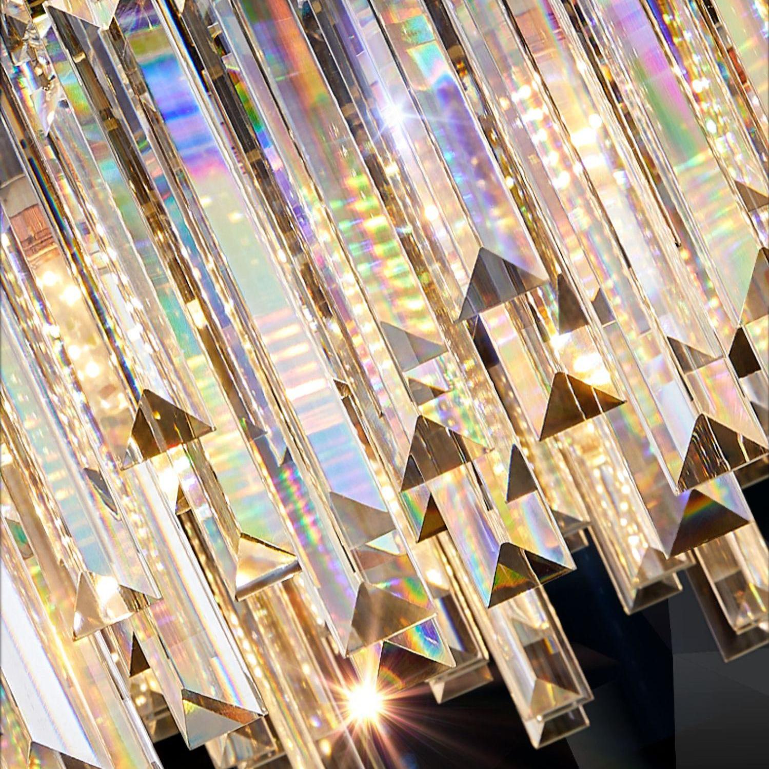 Modern Luxurious Pendant Light with Crystal Shade