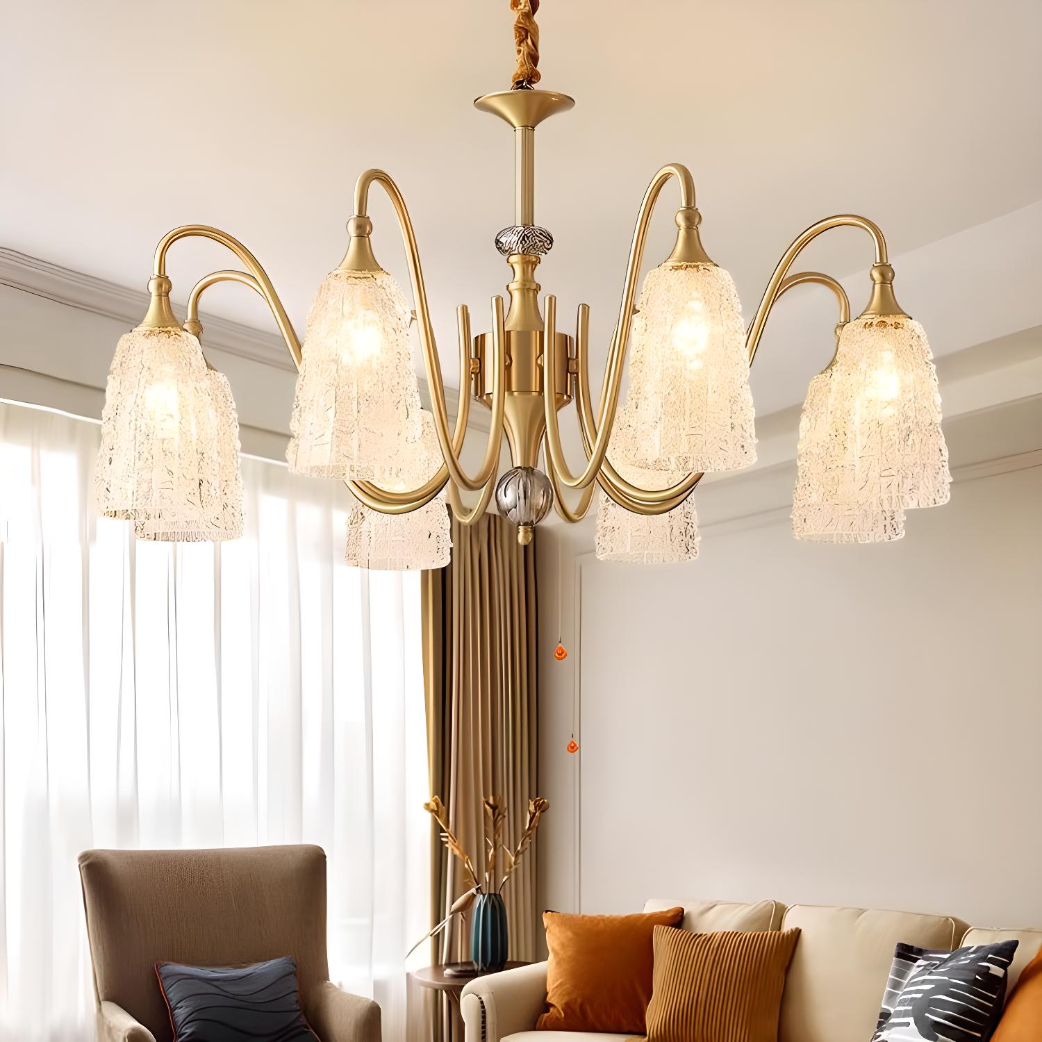 American Modern Retro Luxury Pendant Light