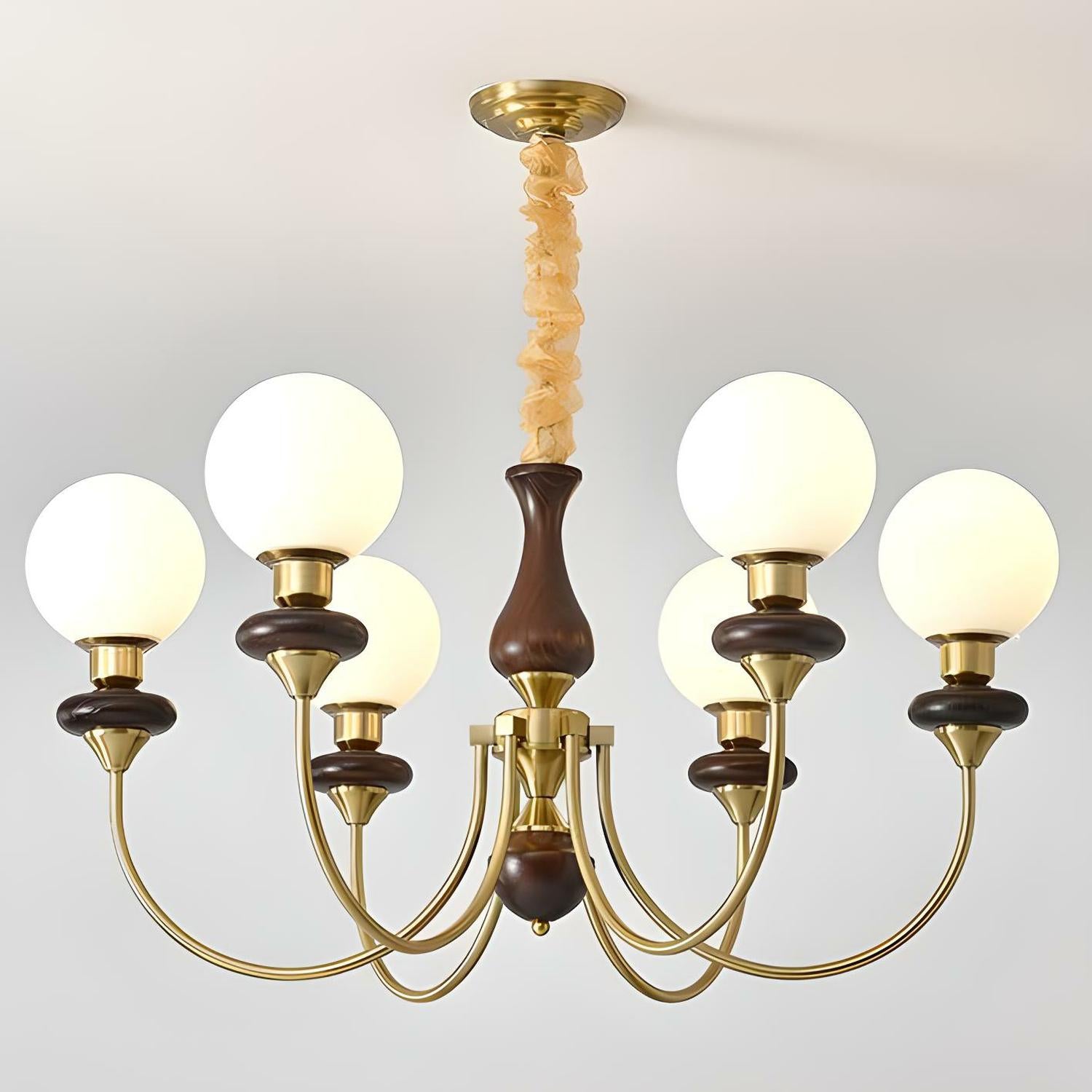 French Retro Enchantment Vintage Magic Bean Ceiling Light