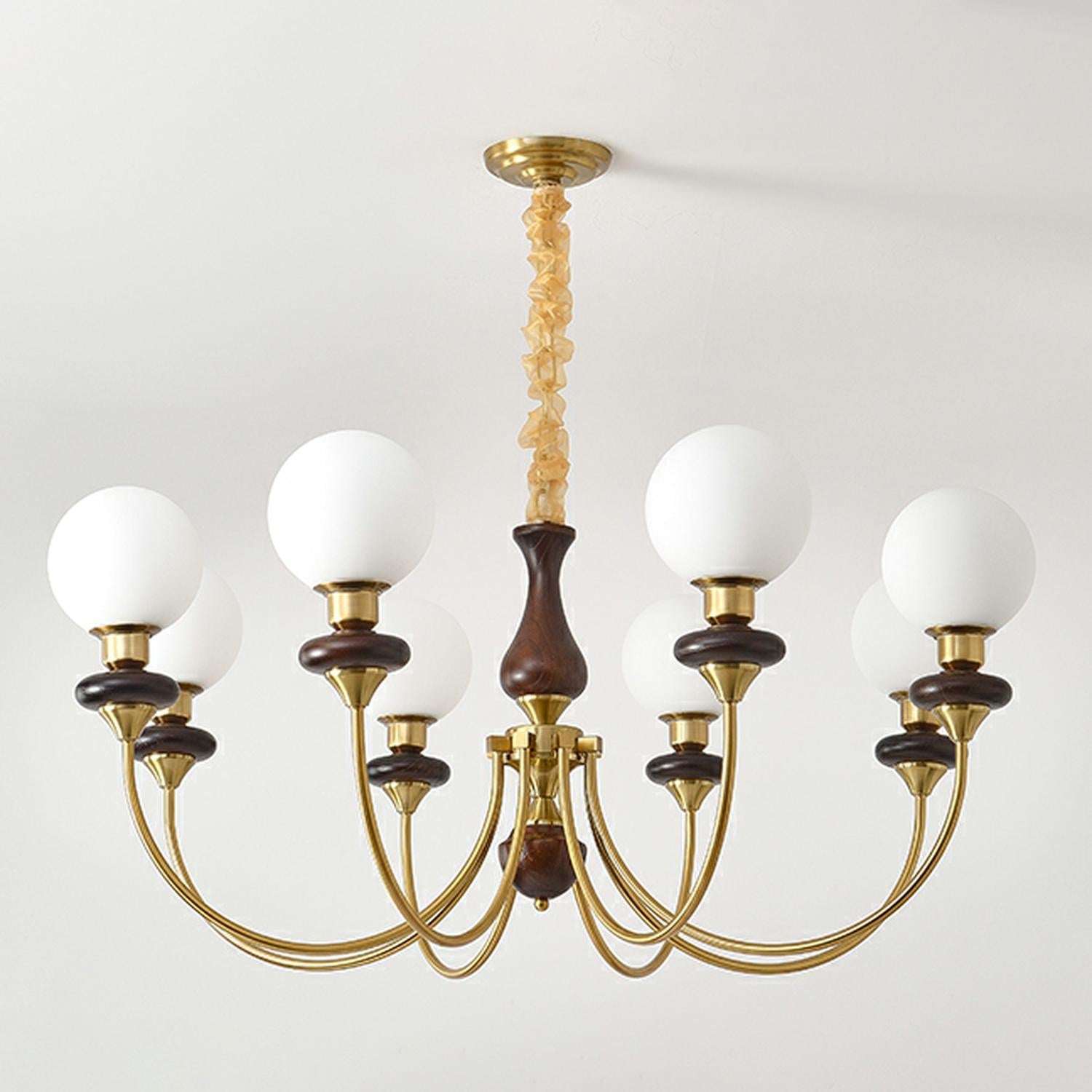 French Retro Enchantment Vintage Magic Bean Ceiling Light