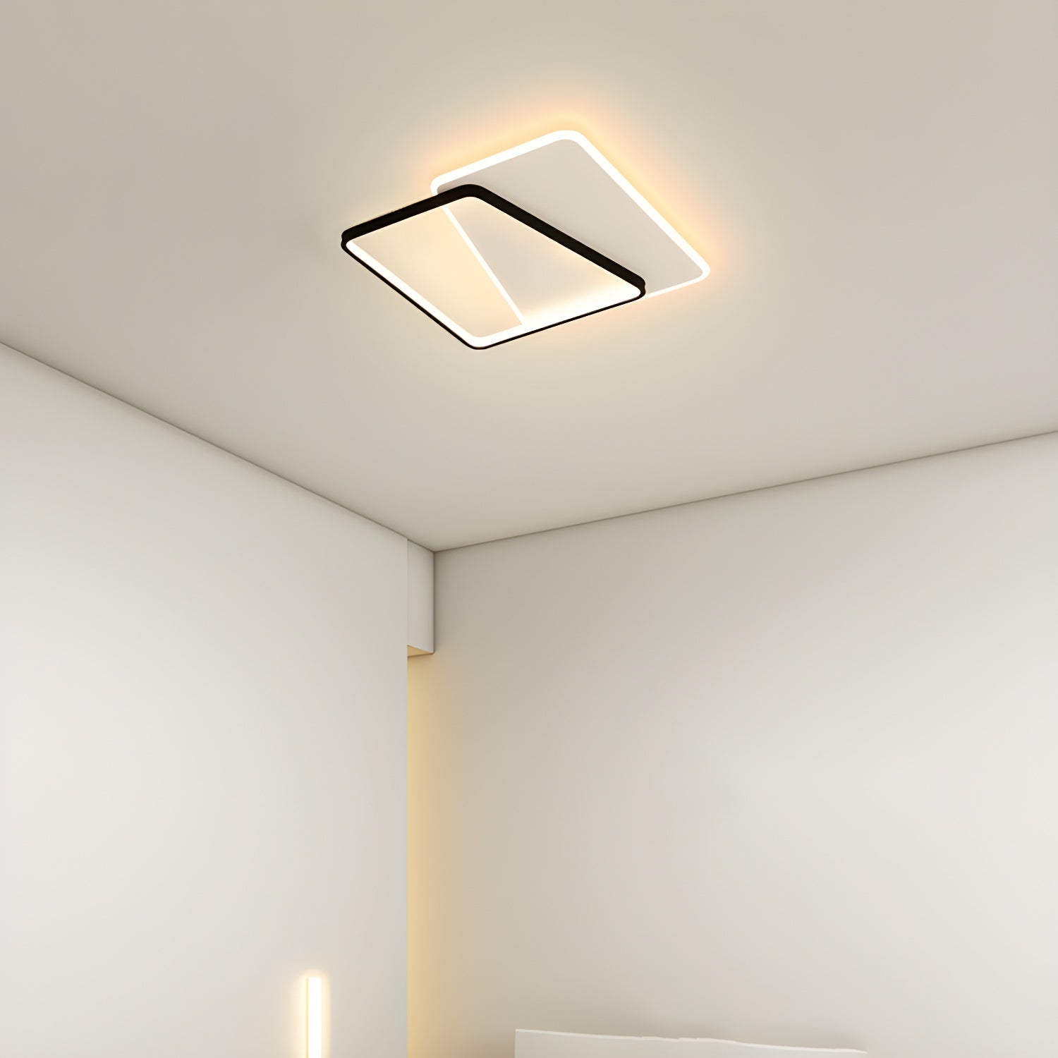 Minimalism Flush Ceiling Light Fixtures LED Geometric Ceiling Light Fixture